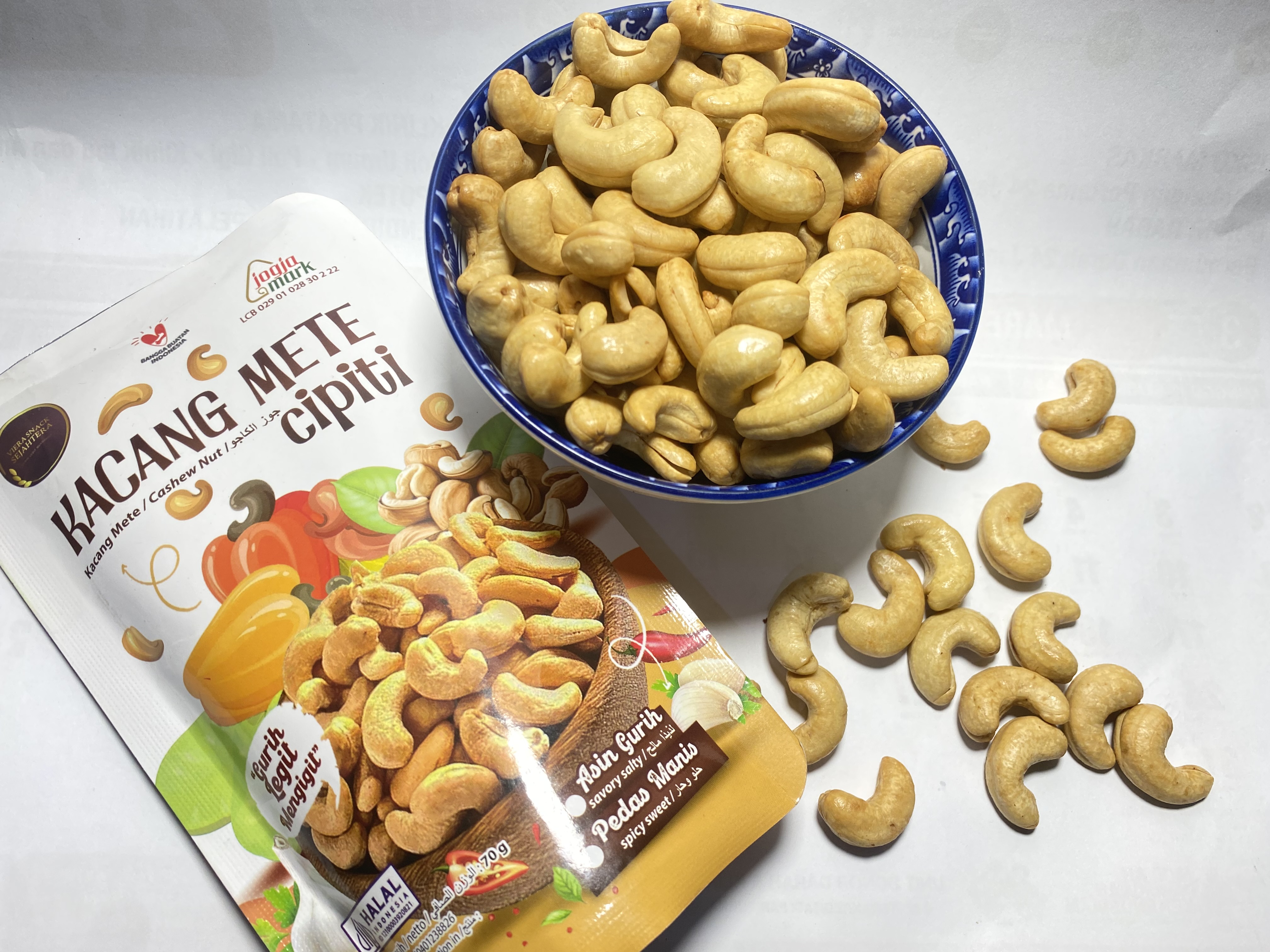 Kacang mete goreng 