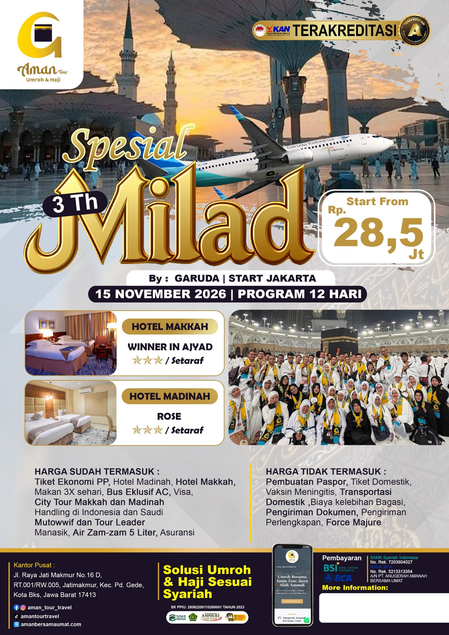 Umroh MILAD 12hr